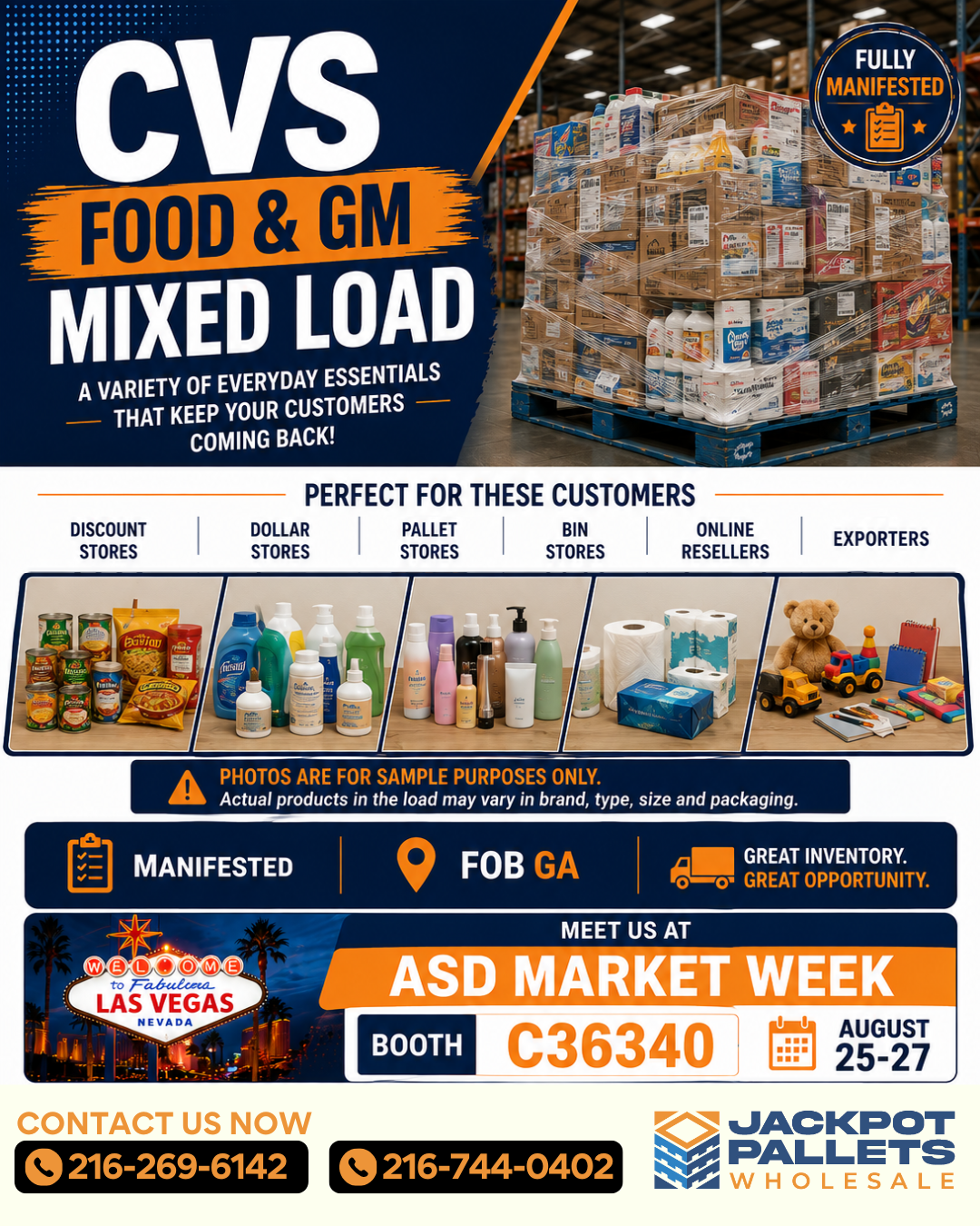 CVS Food & GM Mixed Load