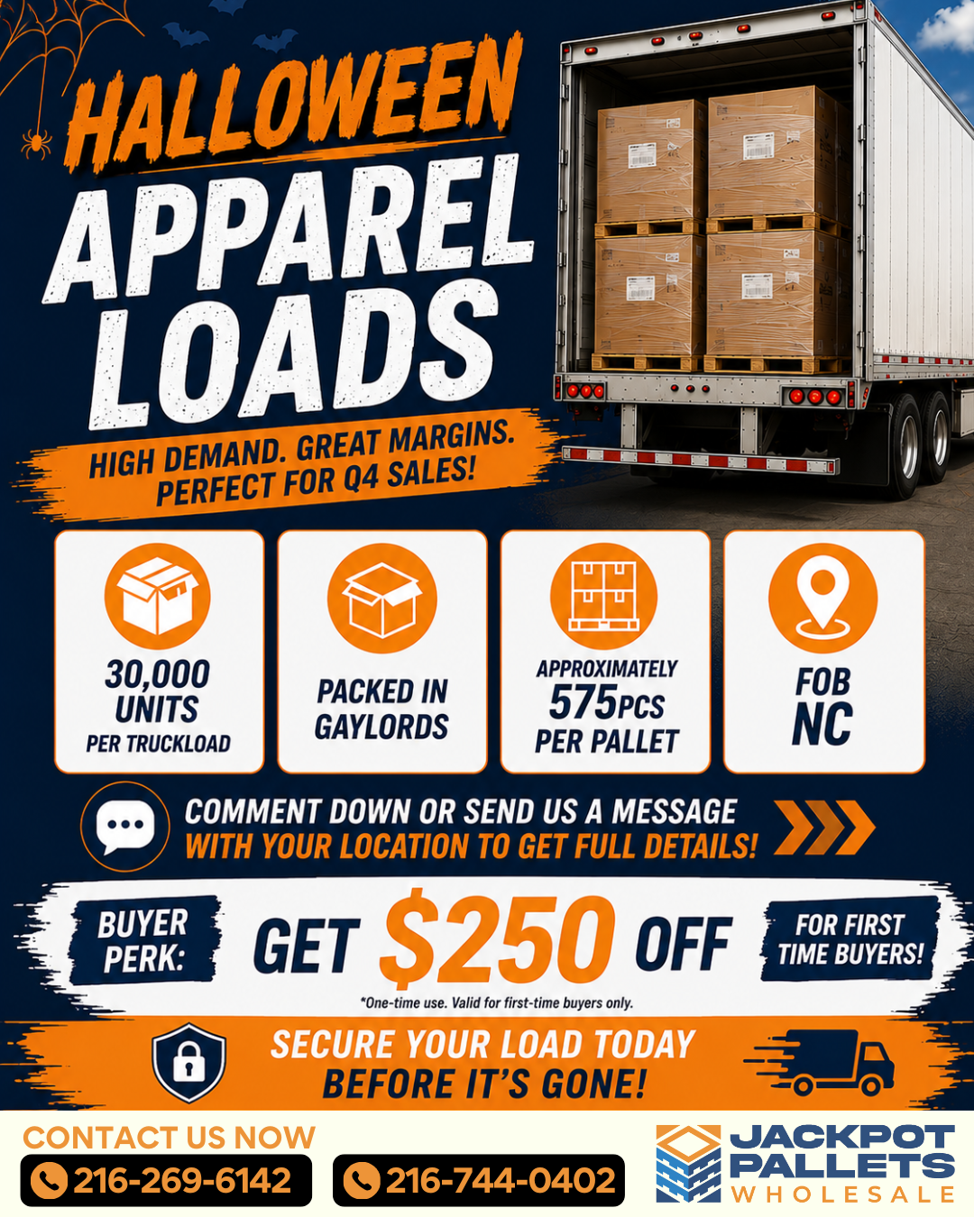 Halloween Apparel Loads