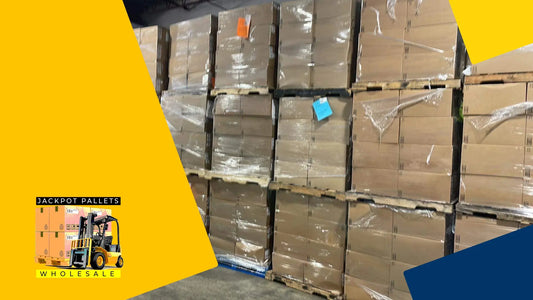 Jackpot Pallets Wholesale's Diverse Liquidation Loads Jackpot Pallets Wholesale