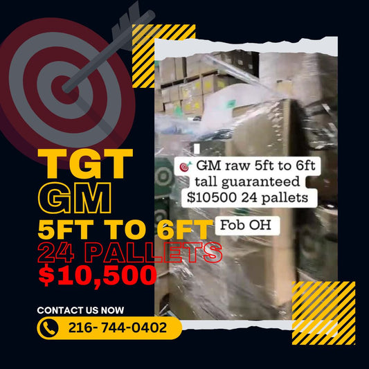 Bulk GM Raw Material Pallets Available for Immediate Purchase