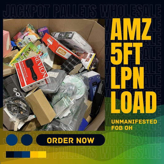 AMZ 5Ft LPN LOAD (Unmanifested) - Wholesale Pallets