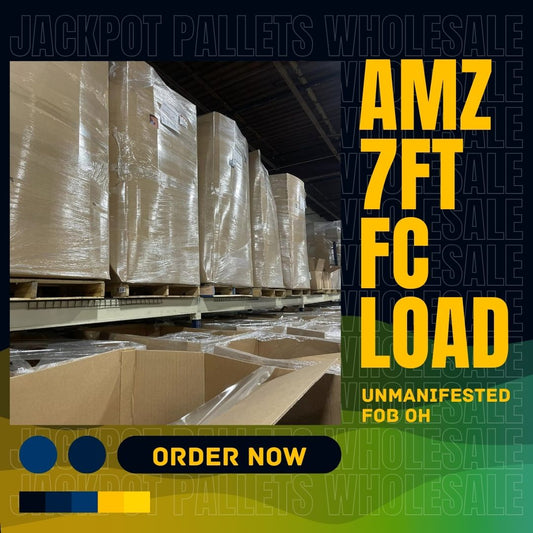 AMZ 7Ft FC LOAD (Unmanifested) - Wholesale Pallets