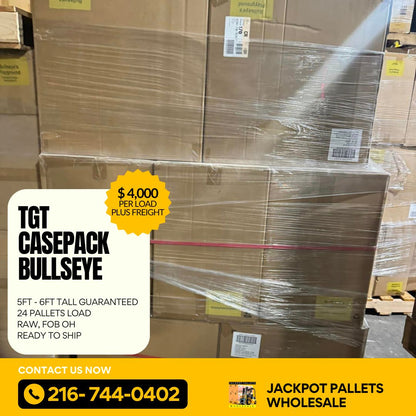 TGT CASEPACK BULLSEYE LOAD